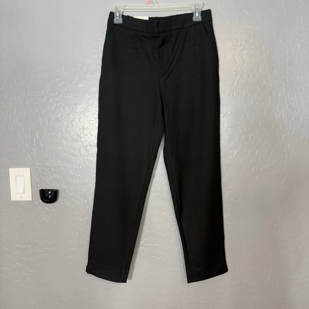 NWT Banana Republic High Rise Hayden Tapered Pant, Black, US 2 739750